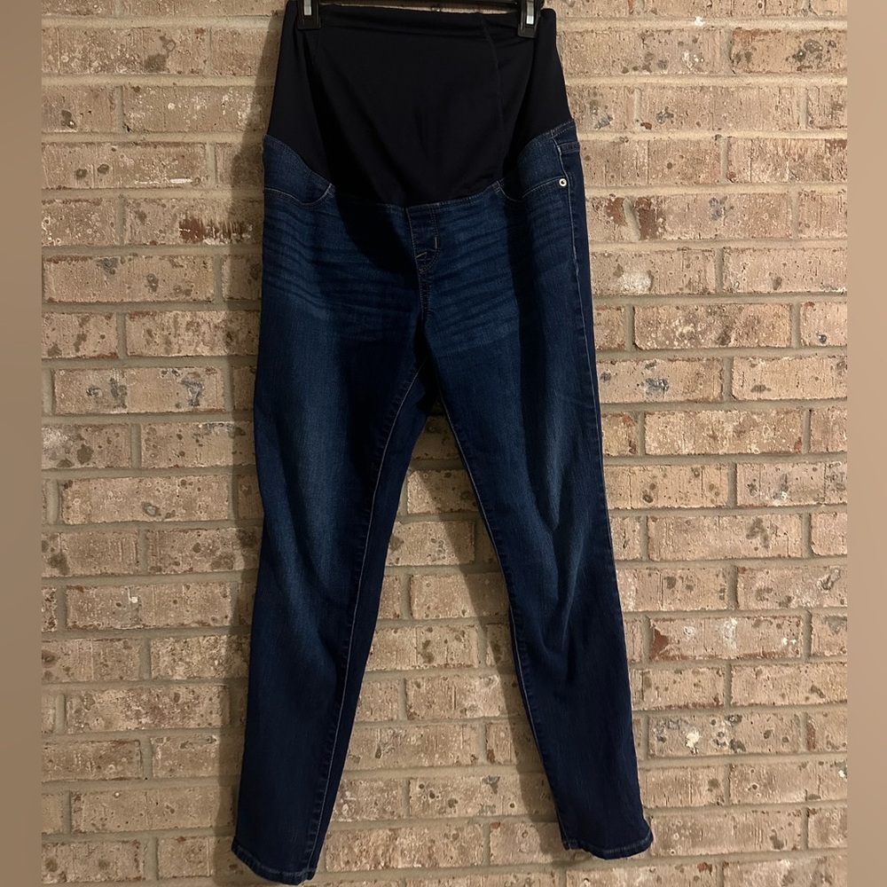 Isabel Maternity By Ingrid & Isabel Women's Blue Maternity Jeans